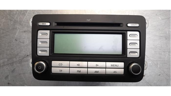Radio de un Volkswagen Touran (1T1/T2) 1.9 TDI 105 2009