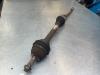 Front drive shaft, right from a Peugeot 308 (4A/C), 2007 / 2015 1.6 HDi 16V FAP, Hatchback, Diesel, 1.560cc, 82kW (111pk), FWD, DV6C; 9HR, 2010-04 / 2013-10, 4A9HR; 4C9HR; 4H9HR 2011
