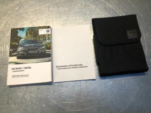 Usagé Livret d'instructions BMW 1 serie (F20) 118i 1.5 TwinPower 12V Prix € 40,00 Règlement à la marge proposé par Poolman autodemontage