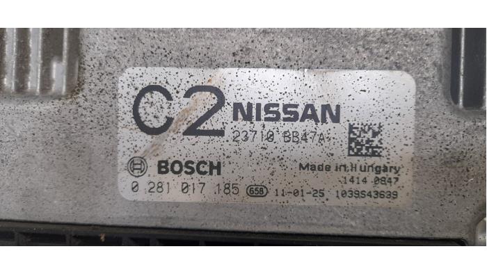 Ordinateur gestion moteur d'un Nissan Qashqai (J10) 2.0 dCi 2011