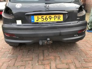 Used Rear bumper Peugeot 206 (2A/C/H/J/S) 1.6 HDi 16V Price € 40,00 Margin scheme offered by Poolman autodemontage