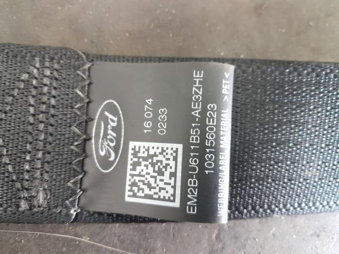 Rückbank van een Ford Galaxy (CK) 2.0 TDCi 180 16V 2016