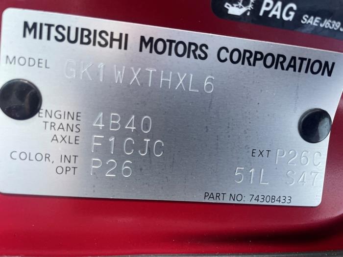 Motor de un Mitsubishi Eclipse Cross (GK/GL) 1.5 Turbo 16V 2WD 2019