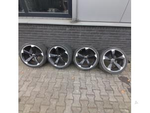 Used Sport rims set + tires Audi A8 (D3) 4.0 TDI V8 32V Lang Quattro Price € 450,00 Margin scheme offered by Poolman autodemontage