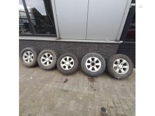 Used Set of sports wheels + winter tyres Toyota Land Cruiser (J12) 3.0 D-4D 16V Price € 350,00 Margin scheme offered by Poolman autodemontage