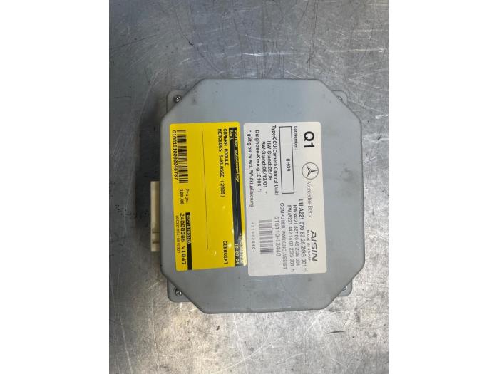 Usagé Module caméra Mercedes S (W221) 3.5 S-350 24V Prix € 75,00 Règlement à la marge proposé par Poolman autodemontage
