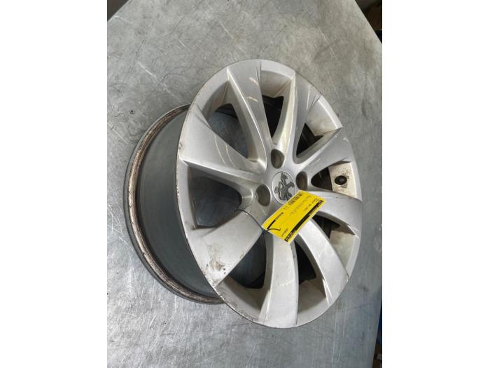 Begagnade Hjul Peugeot 308 (4A/C) 1.4 VTI 16V Pris € 40,00 Marginaltabell erbjuds av Poolman autodemontage