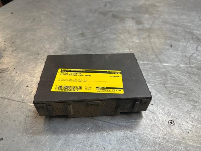 Usagé Module (divers) Nissan Navara (D40) 2.5 dCi 16V 4x4 Prix € 40,00 Règlement à la marge proposé par Poolman autodemontage