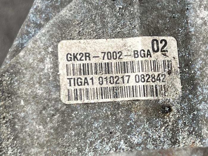 Boîte de vitesse d'un Ford Transit Custom 2.0 TDCi 16V Eco Blue 105 2017