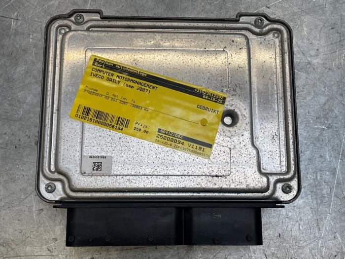 Used Engine management computer Iveco New Daily IV 35C10V,S10V Price € 302,50 Inclusive VAT offered by Poolman autodemontage