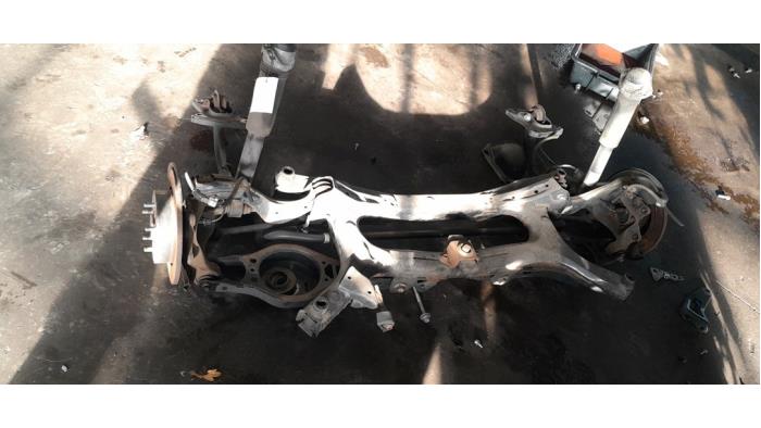 Rear axle beam with reducer – 51206F4013