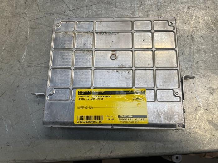 Used Engine management computer Lexus IS (E3) 250 2.5 16V Price € 100,00 Margin scheme offered by Poolman autodemontage