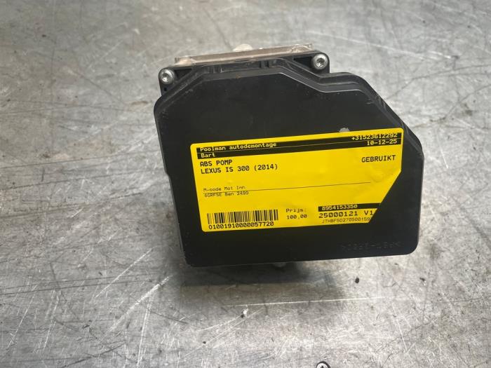 ABS Pumpe Lexus IS (E3), 2013 250 2.5 16V, Limousine, 4-tr, Benzin, 2.499cc, 153kW (208pk), RWD, 4GRFSE, 2013-04, GSE30 (Gebraucht)