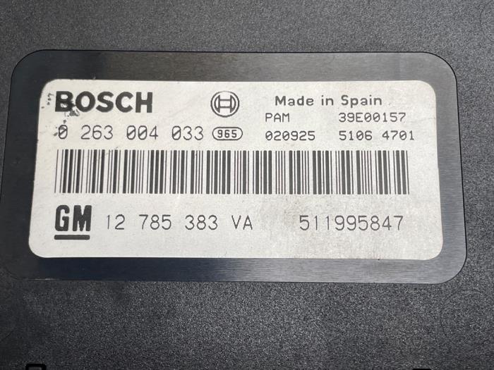 Begagnade PDC-modul Saab 9-3 II Sport Sedan (YS3F) 2.0t 16V Pris € 40,00 Marginaltabell erbjuds av Poolman autodemontage