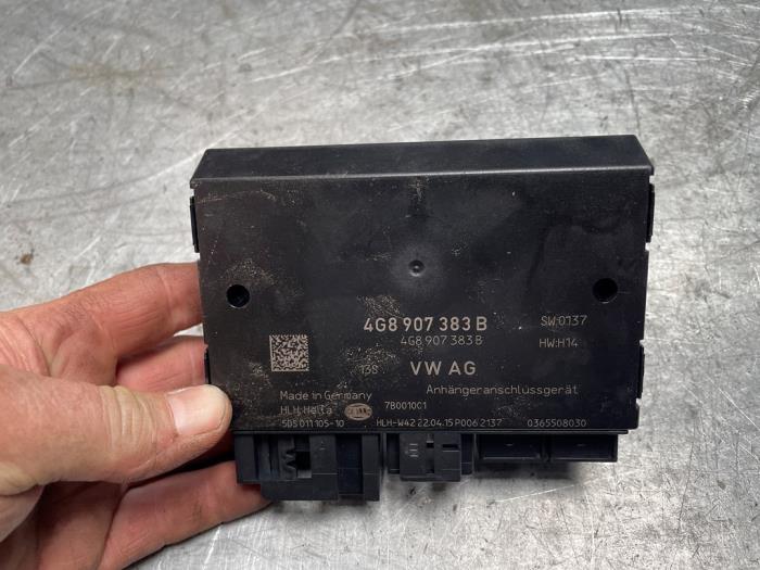 Tow bar trailer control module