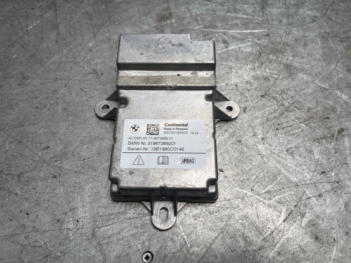 Begagnade Airbagmodul BMW 3 serie (G20) 320e 2.0 TwinPower Turbo 16V Pris € 150,00 Marginaltabell erbjuds av Poolman autodemontage