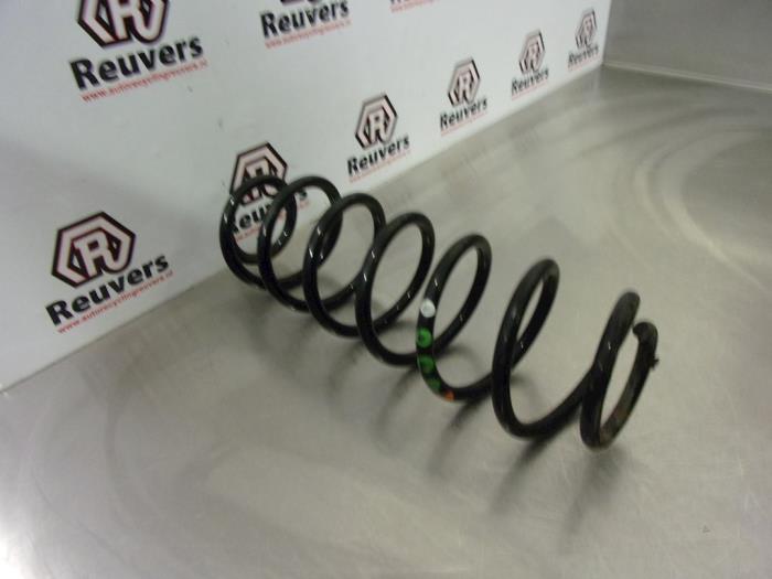 Rear coil spring from a Seat Ibiza IV (6J5) 1.4 16V 2008