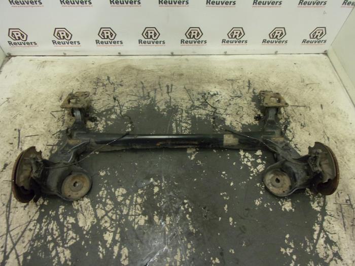 Gebrauchte Hinterachse Vorderradantrieb Citroen Berlingo 1.6 Hdi 75 16V Phase 1 Preis € 100,00 Margenregelung angeboten von Autorecycling Reuvers B.V.