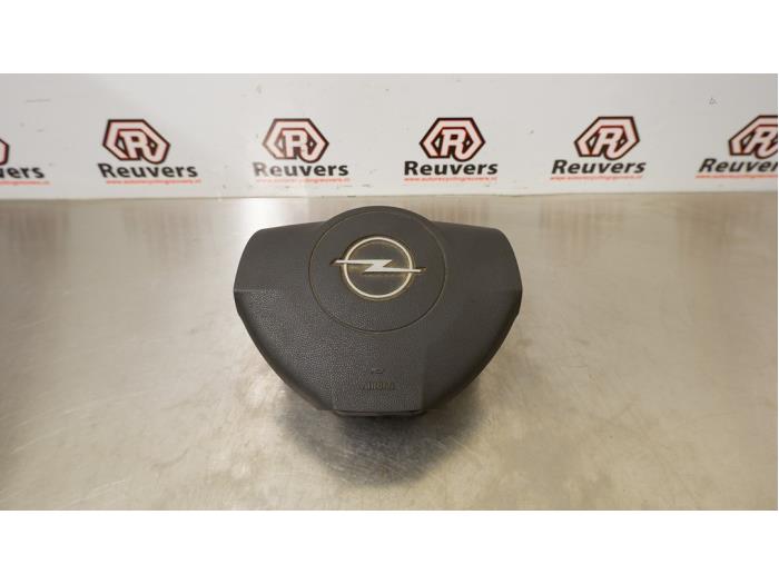 Left airbag (steering wheel) from a Opel Zafira (M75) 2.2 16V Direct Ecotec 2006