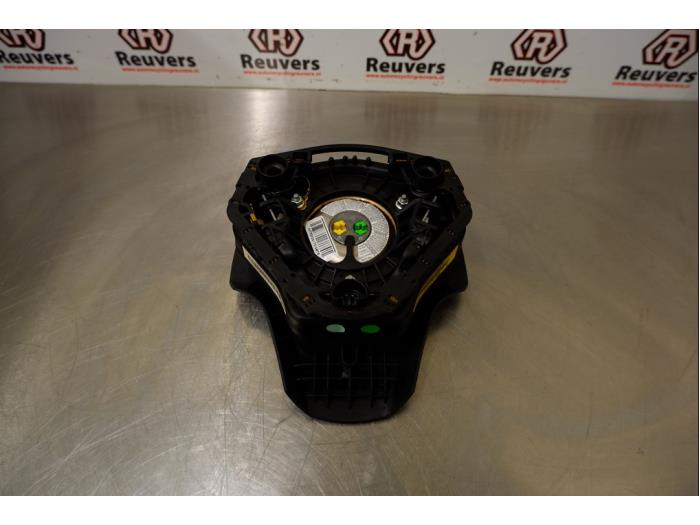 Left airbag (steering wheel) from a Opel Corsa D 1.4 16V Twinport 2007