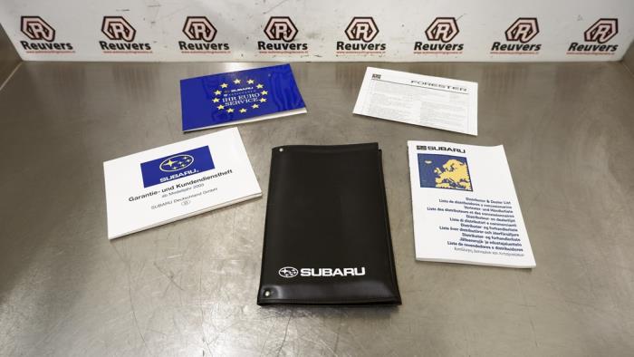 Używane Instrukcja Subaru Forester (SG) 2.0 16V X Cena € 20,00 Procedura marży oferowane przez Autorecycling Reuvers B.V.