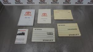 Used Instruction Booklet Toyota Starlet (EP8/NP8) 1.3 Friend,XLi 12V Price € 15,00 Margin scheme offered by Autorecycling Reuvers B.V.