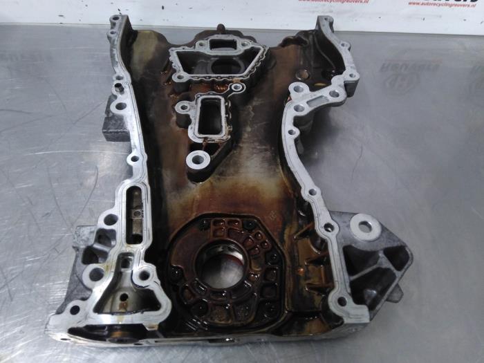 Timing cover from a Opel Corsa D 1.2 16V 2009