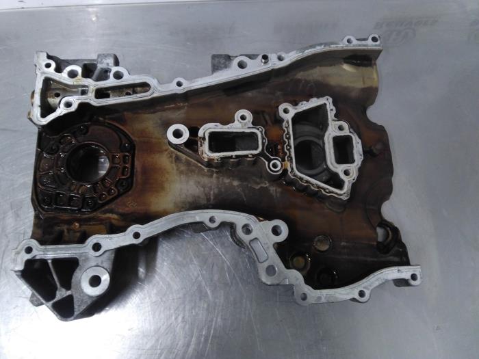 Timing cover from a Opel Corsa D 1.2 16V 2009