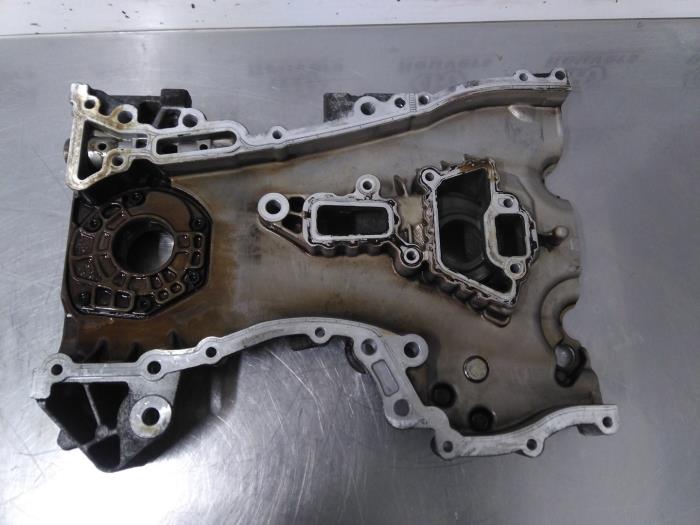 Timing cover from a Opel Corsa C (F08/68) 1.2 16V Twin Port 2005