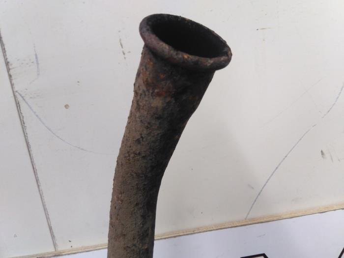 Exhaust rear silencer from a Peugeot 107 1.0 12V 2012