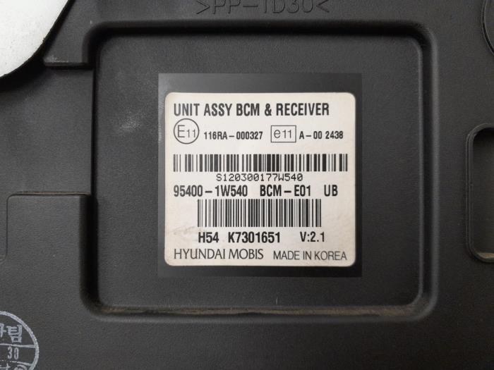 Body control computer Kia Rio III 1.4 CVVT 16V - 116RA000327 G4FA