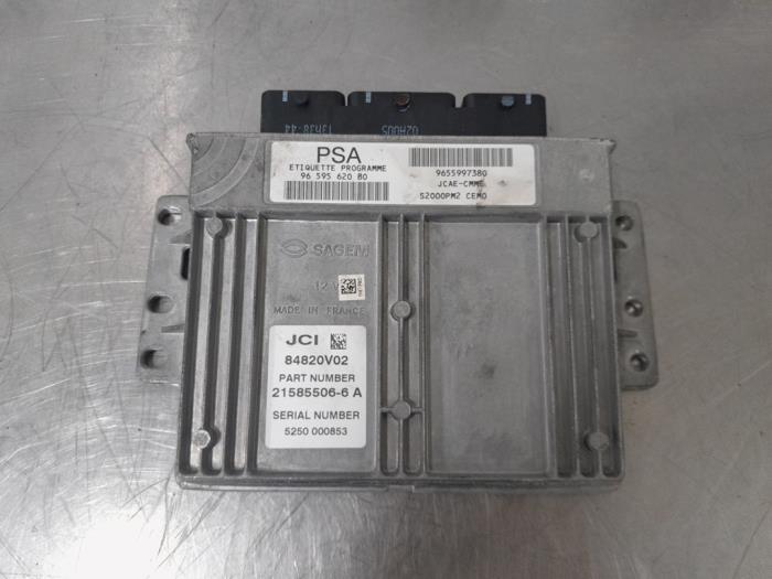 Engine management computer from a Peugeot 407 (6D) 1.8 16V 2005