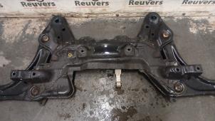 Subframe from a Peugeot 208 I (CA/CC/CK/CL) 1.2 Vti 12V PureTech 82 2016