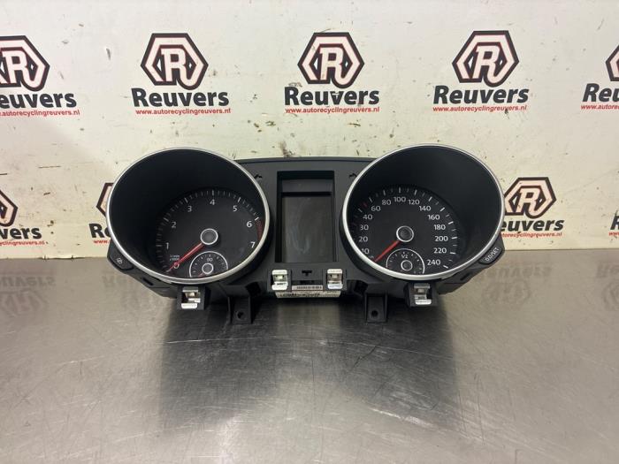Usagé Compteur Volkswagen Golf VI Cabrio (1K) 1.4 TSI 160 16V Prix € 125,00 Règlement à la marge proposé par Autorecycling Reuvers B.V.