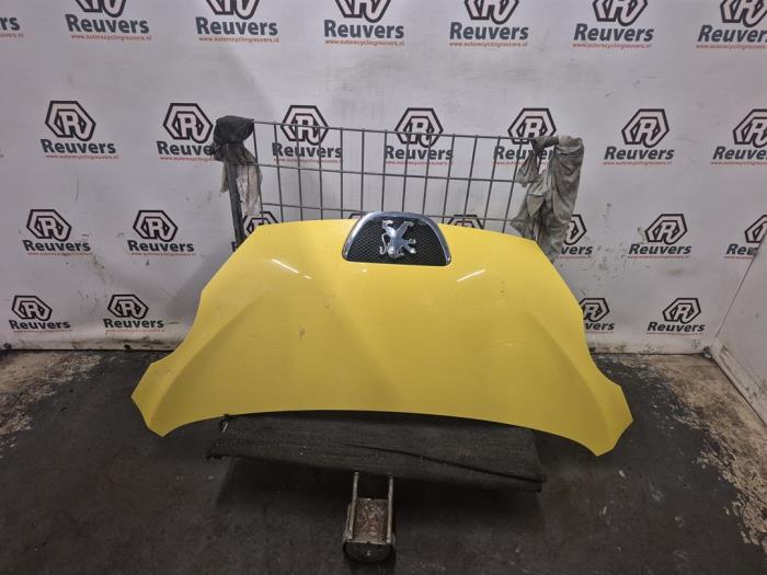 Używane Maska Peugeot 107 1.0 12V Cena € 40,00 Procedura marży oferowane przez Autorecycling Reuvers B.V.