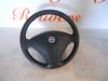 Steering wheel from a Fiat Stilo (192A/B), 2001 / 2007 2.4 20V Abarth, Hatchback, Petrol, 2.446cc, 125kW (170pk), FWD, 192A2000, 2001-10 / 2007-04, 192AXD12; 192AXD1A; 192BXD12; 192BXD1A 2002