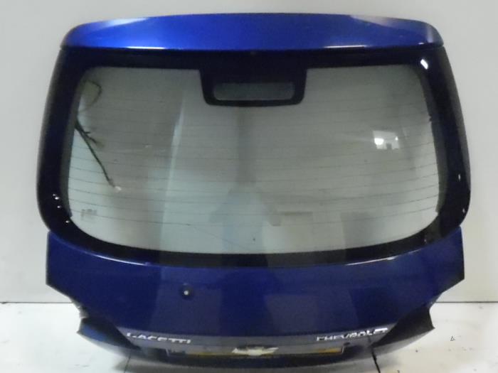 Używane Tylna klapa Chevrolet Lacetti (KLAN) 1.4 16V Cena € 150,00 Procedura marży oferowane przez Autorecycling Reuvers B.V.