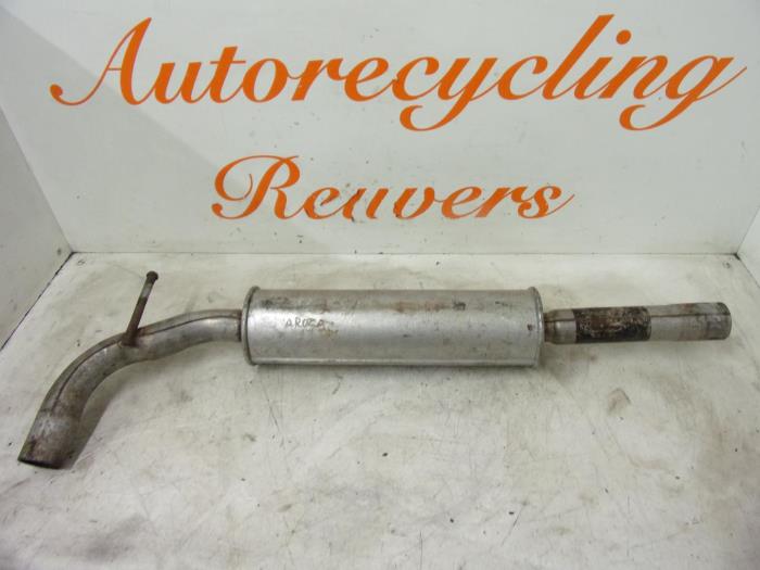 Gebrauchte Auspuff Mitteldämpfer Seat Arosa (6H1) 1.7 SDI Preis € 30,00 Margenregelung angeboten von Autorecycling Reuvers B.V.