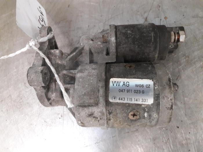 Used Starter Skoda Fabia (6Y2) 1.4i Price € 25,00 Margin scheme offered by Autosloopbedrijf Jan Pronk B.V.