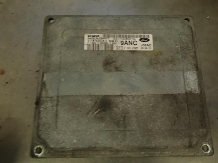 Engine management computer Ford Fiesta 5 (JD/JH), 2001 / 2009 1.3, Hatchback, Petrol, 1.299cc, 51kW (69pk), FWD, A9JA; A9JB, 2001-11 / 2008-10, JD; JH (Used)