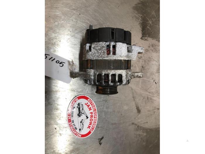 Gebrauchte Dynamo Kia Picanto (BA) 1.0 12V Preis € 30,00 Margenregelung angeboten von Autosloopbedrijf Jan Pronk B.V.
