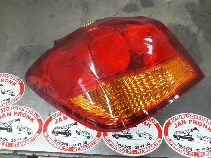 Taillight, left from a Mitsubishi ASX 1.6 MIVEC 16V 4x4 2010