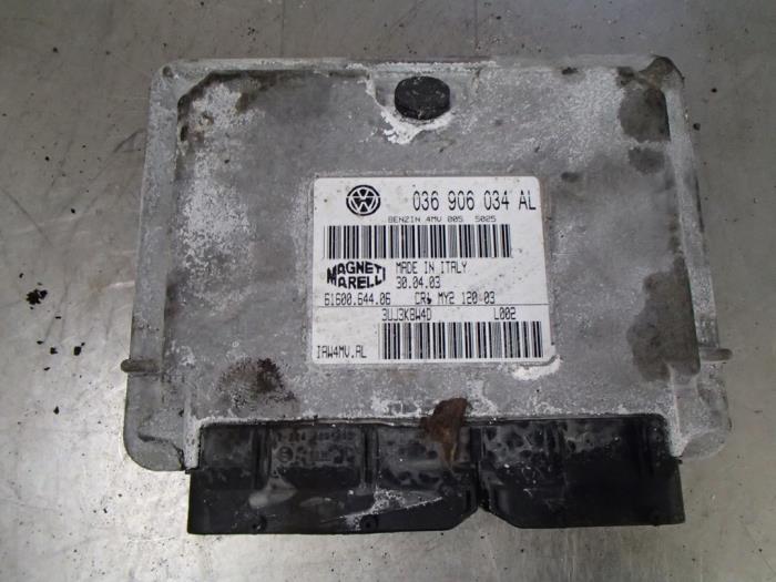 Used Engine management computer Seat Ibiza III (6L1) 1.4 16V 100 Price € 100,00 Margin scheme offered by Autosloopbedrijf Jan Pronk B.V.