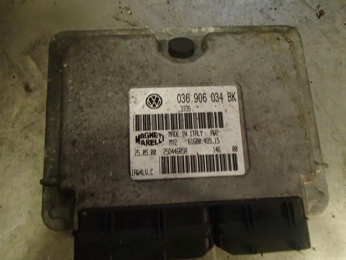 Used Engine management computer Skoda Fabia (6Y2) 1.4i 16V Price € 125,00 Margin scheme offered by Autosloopbedrijf Jan Pronk B.V.