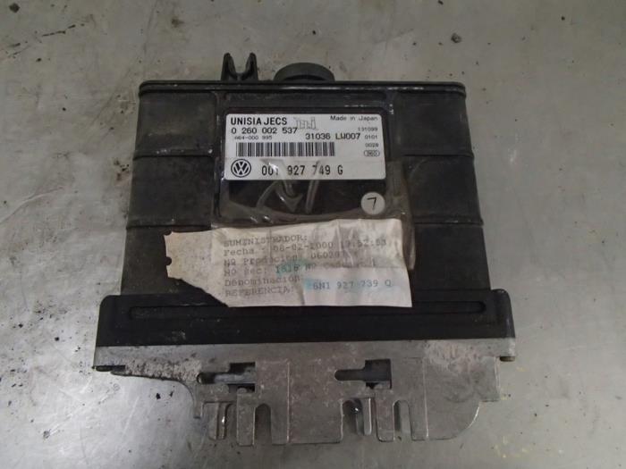 Used Automatic gearbox computer Volkswagen Polo III (6N2) 1.4 16V 75 Price € 100,00 Margin scheme offered by Autosloopbedrijf Jan Pronk B.V.