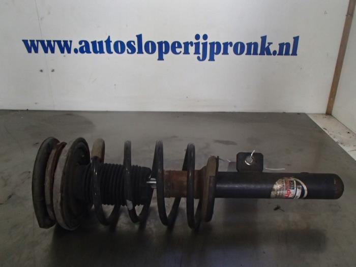 Front shock absorber rod, left from a Peugeot 406 Break (8E/F) 2.0 HDi 110 2003