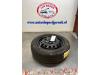 Spare wheel from a Peugeot 107, 2005 / 2014 1.0 12V, Hatchback, Petrol, 998cc, 50kW (68pk), FWD, 384F; 1KR, 2005-06 / 2014-05, PMCFA; PMCFB; PNCFA; PNCFB 2010