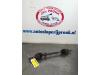 Front drive shaft, left from a Opel Agila (A), 2000 / 2007 1.0 12V Twin Port, MPV, Petrol, 998cc, 44kW (60pk), FWD, Z10XEP; EURO4, 2003-08 / 2007-12 2004