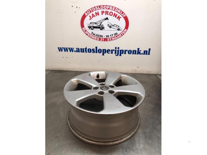 Używane Obrecz Opel Mokka/Mokka X 1.4 Turbo 16V 4x2 Cena € 75,00 Procedura marży oferowane przez Autosloopbedrijf Jan Pronk B.V.