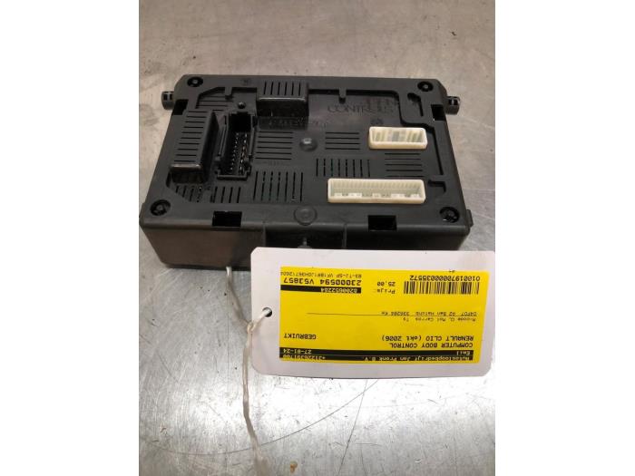 Used Body control computer Renault Clio III (BR/CR) 1.2 16V 75 Price € 25,00 Margin scheme offered by Autosloopbedrijf Jan Pronk B.V.